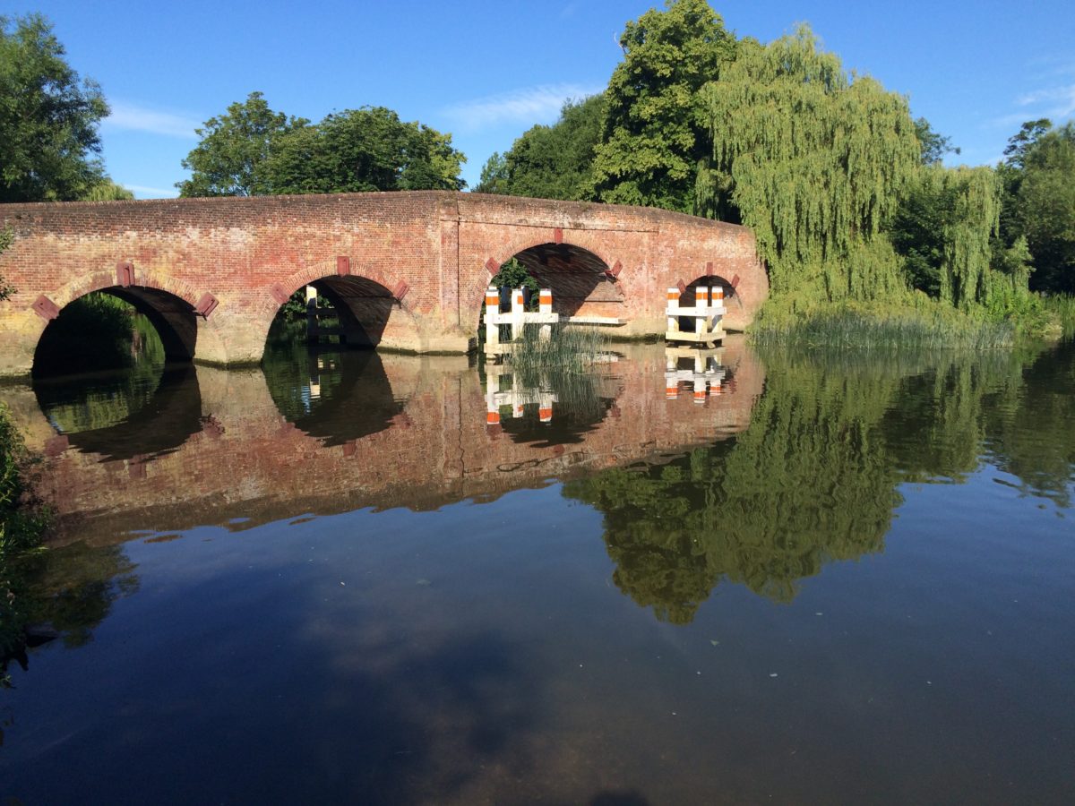 Sonning Bridge Travels with Verne and Roy